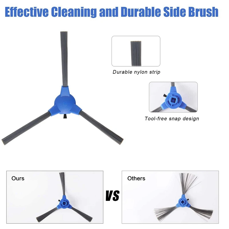 

for Anker Eufy L70 Sweeping Robot Vacuum Cleaner Main Brush Side Brush HEPA Filter Mopping Cloth Replacement Accessories