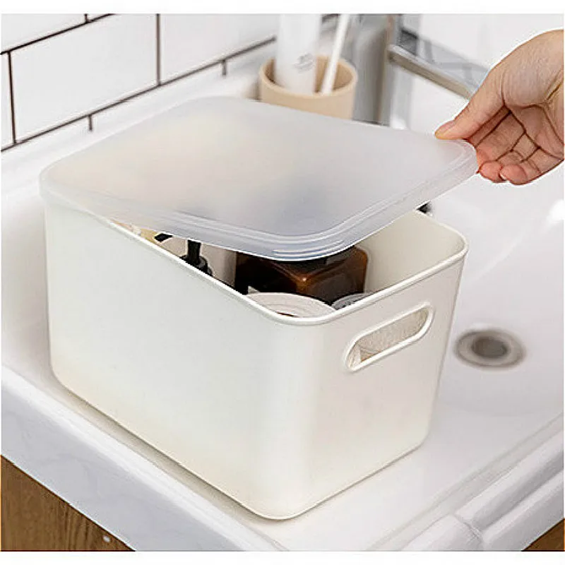 Большая коробка для хранения нижнего белья с чехлом органайзер шкаф контейнер