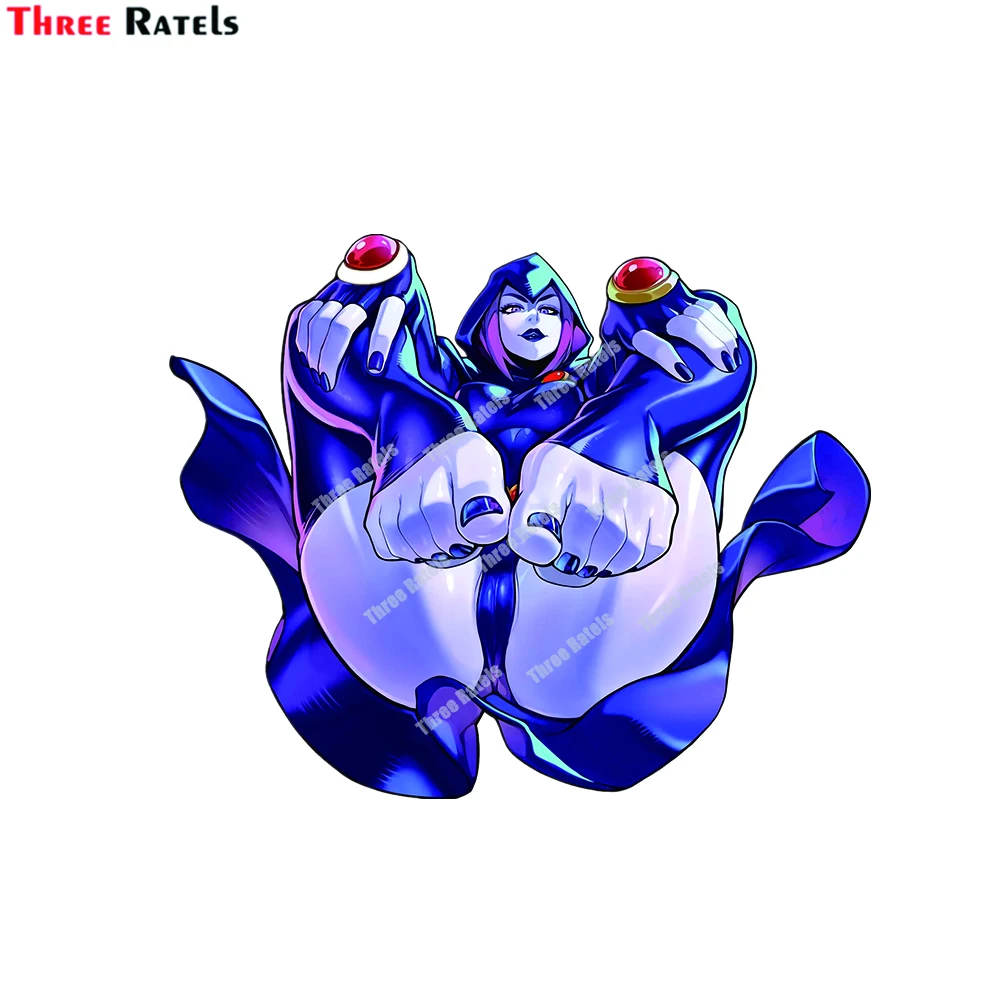 

Наклейки три Ratels E124 Raven для обновления обложки кузова автомобиля, декоративная пленка против царапин, водонепроницаемые наклейки для ноутбука