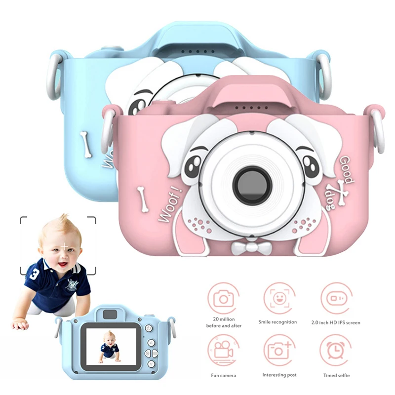 Мини-камера для детей водонепроницаемая 1080P HD камера экрана видео игрушка