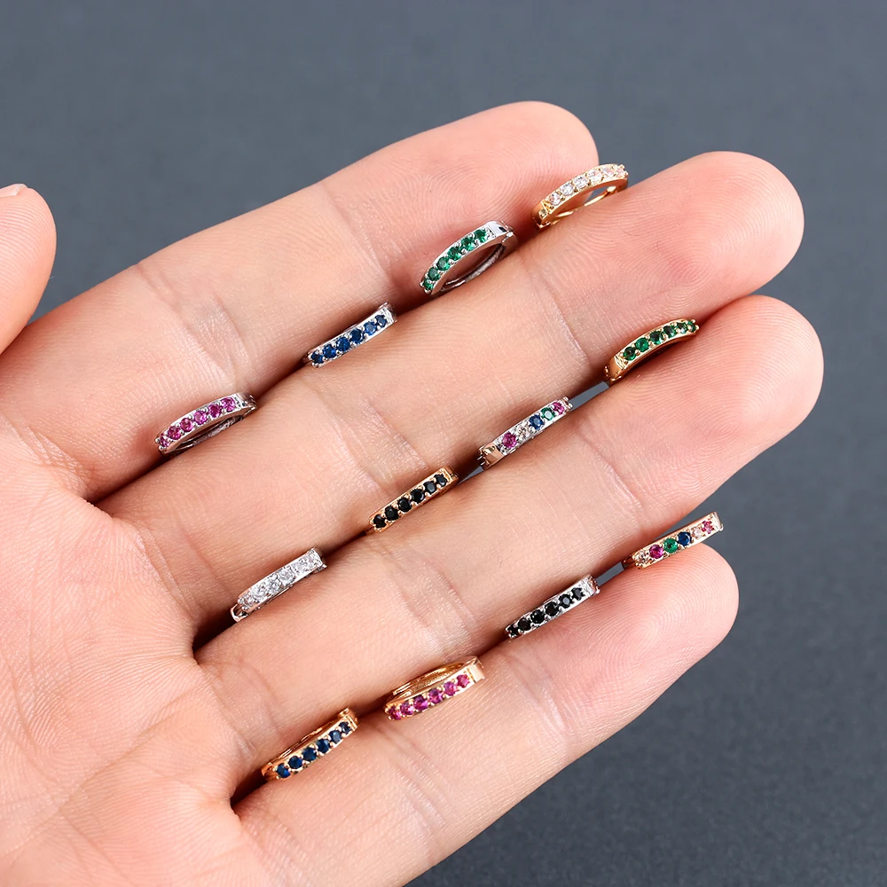 Женские серьги-гвоздики с кристаллами 1 пара | Украшения и аксессуары