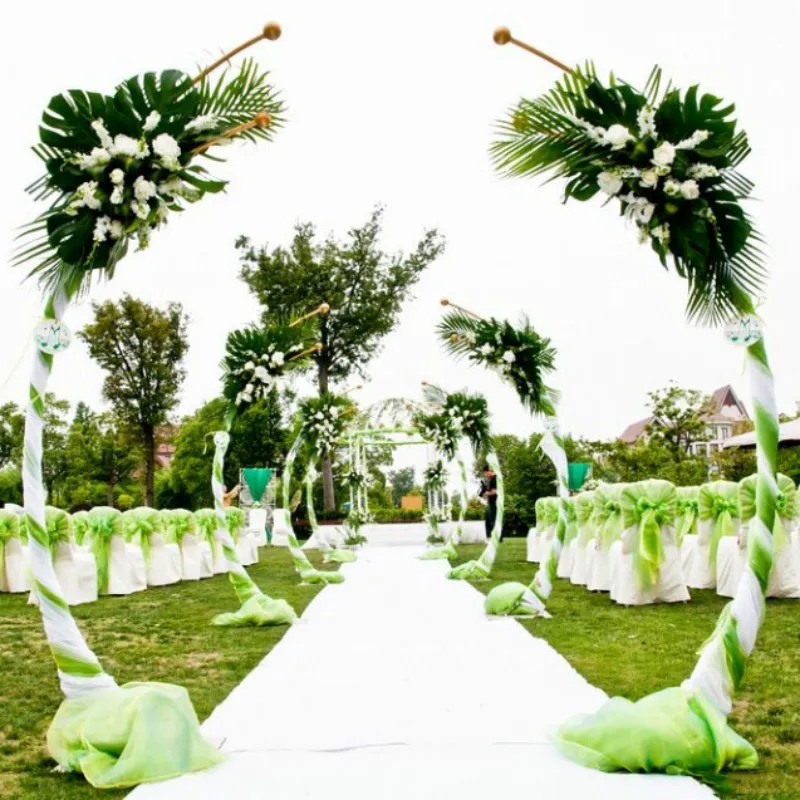 Индивидуальные DIY Свадебный декор из кованого железа кольцо Арка задний фон дуги