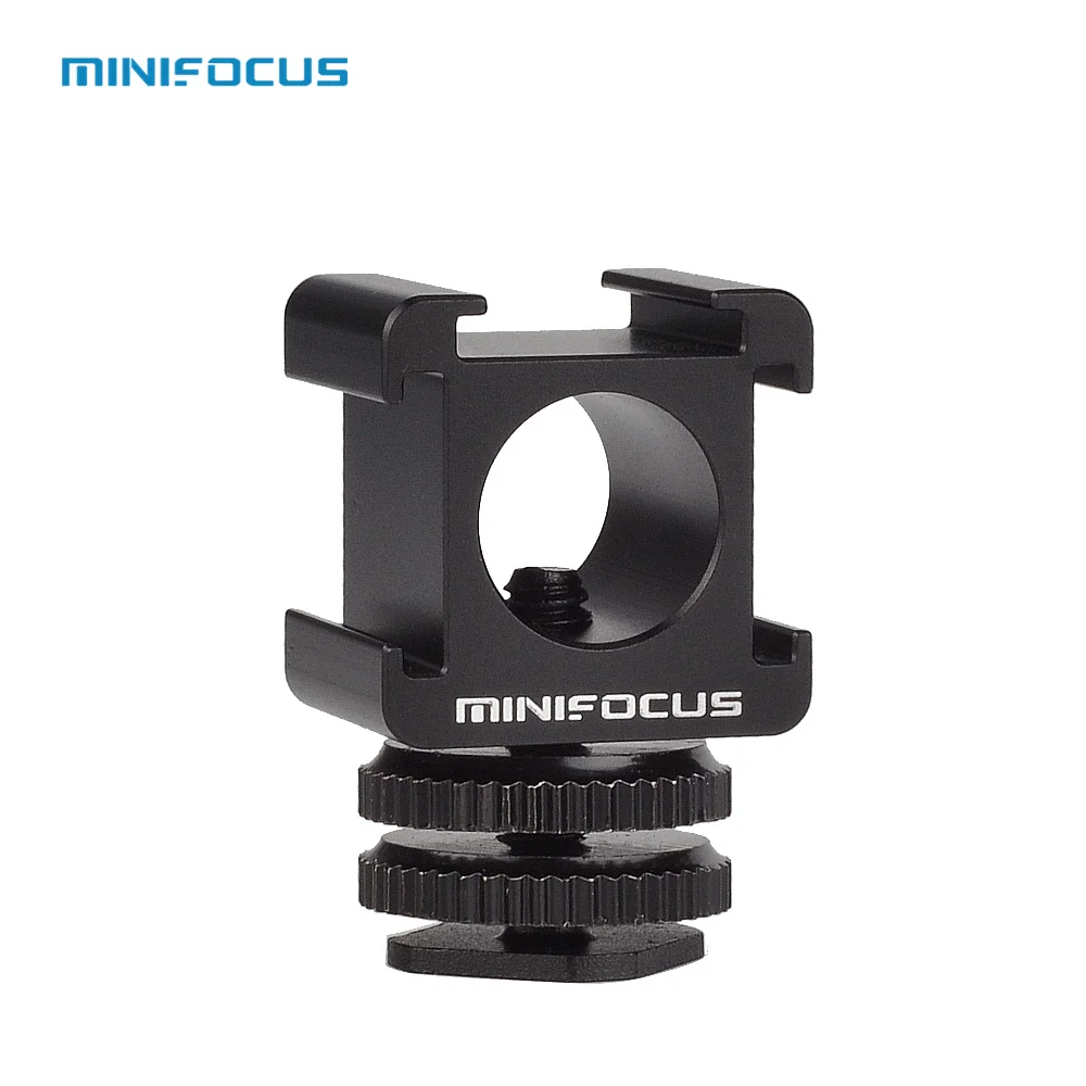 Алюминиевый адаптер для крепления камеры на 3 холодных башмака Аксессуары видео