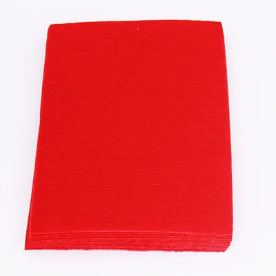 40 Pcs CMCYILING 40 шт./партия 10*15 см фетровая ткань 1 мм Толщина полиэфирная ткань для DIY альбом для вырезок для рукоделия войлочные листы - Цвет: 40 Pcs