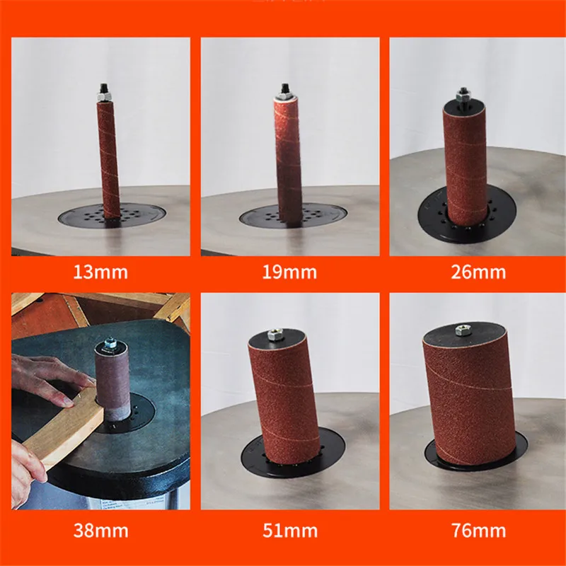 

Grinding Machine Sanding Belt Column 14 Inch Home DIY Desktop Electric Shaft Electricity 50hz 220V 450W Sander Grinder