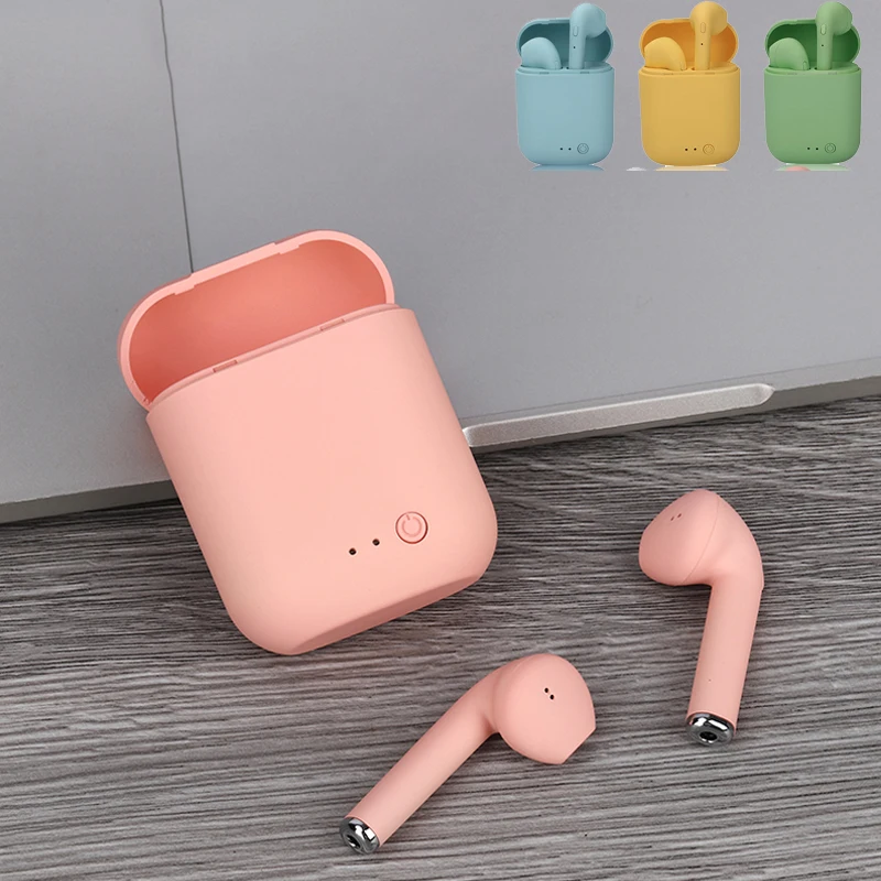 Беспроводные Bluetooth наушники вкладыши i7s TWS спортивные с зарядкой|Наушники и