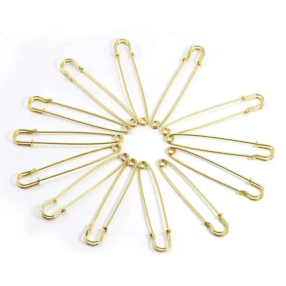 5 шт. Позолоченные защитные булавки очень большие прочные для изготовления
