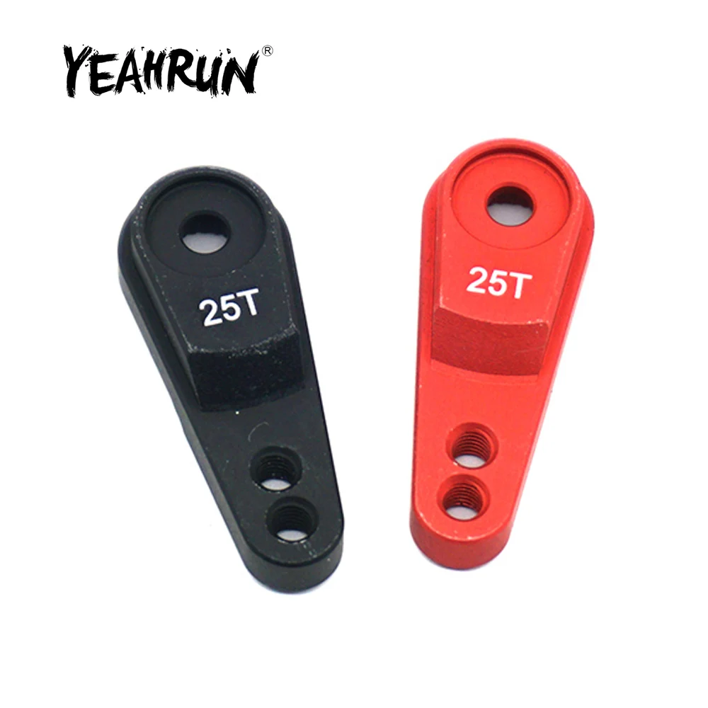 

Регулируемый рулевой сервопривод YEAHRUN из алюминиевого сплава 25T для Traxxas TRX-4 TRX4 1/10 RC Rock Crawler автомобильные запчасти аксессуары