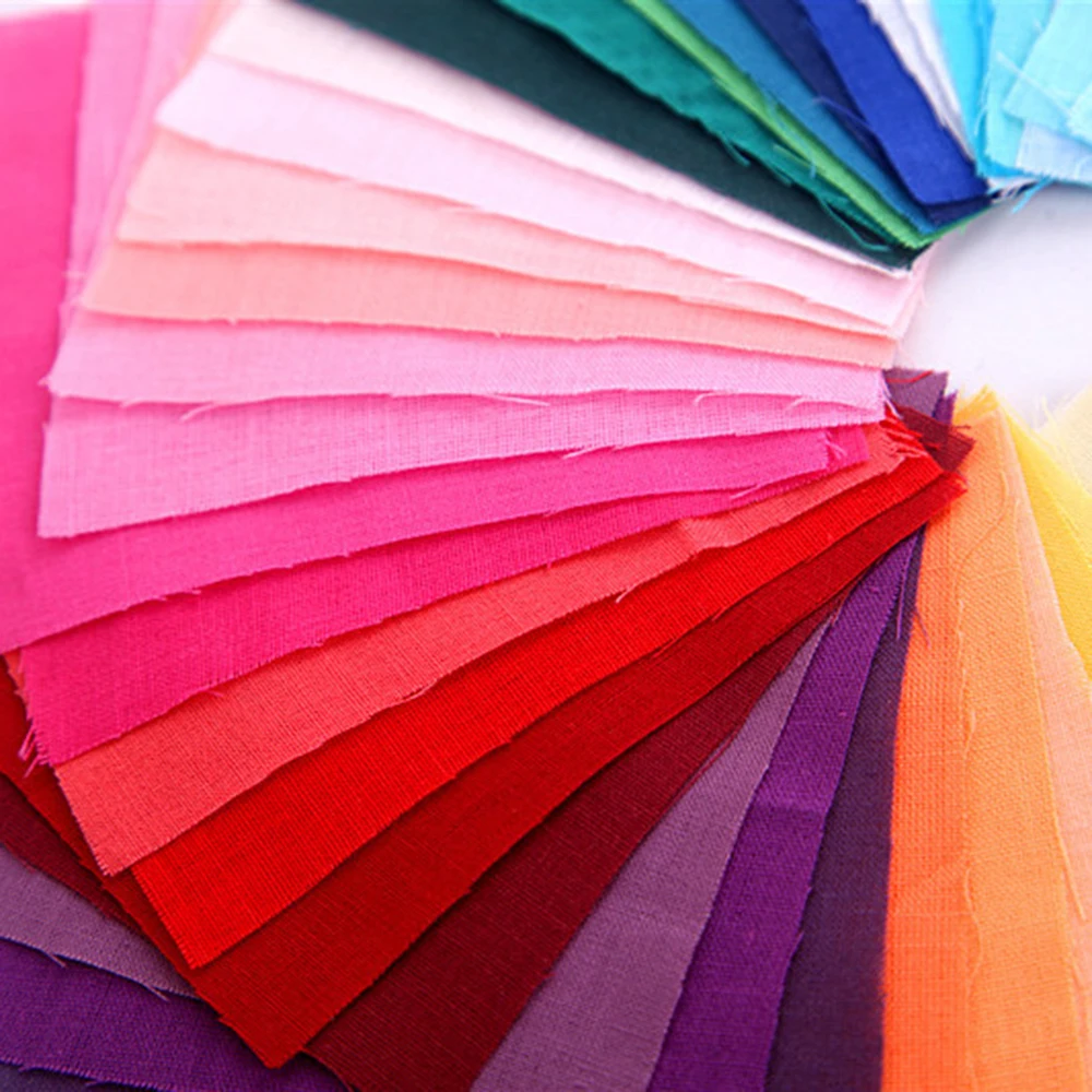 50 шт. ручная работа хлопковая ткань Лоскутная группа обычная квадратная