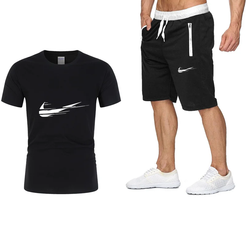 

2021 New Shorts Men's Hot Casual Beach Shorts Men's Quality Dottoms Elastic Waist Fashion Brand Sports Training Shorts