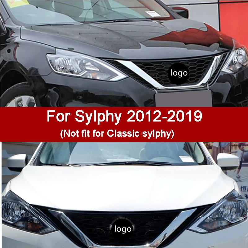 Наклейка на руль автомобиля ABS с эмблемой для Nissan Sylphy X Trall Tiida Bluebird Qashqai Altima Sunny Badge