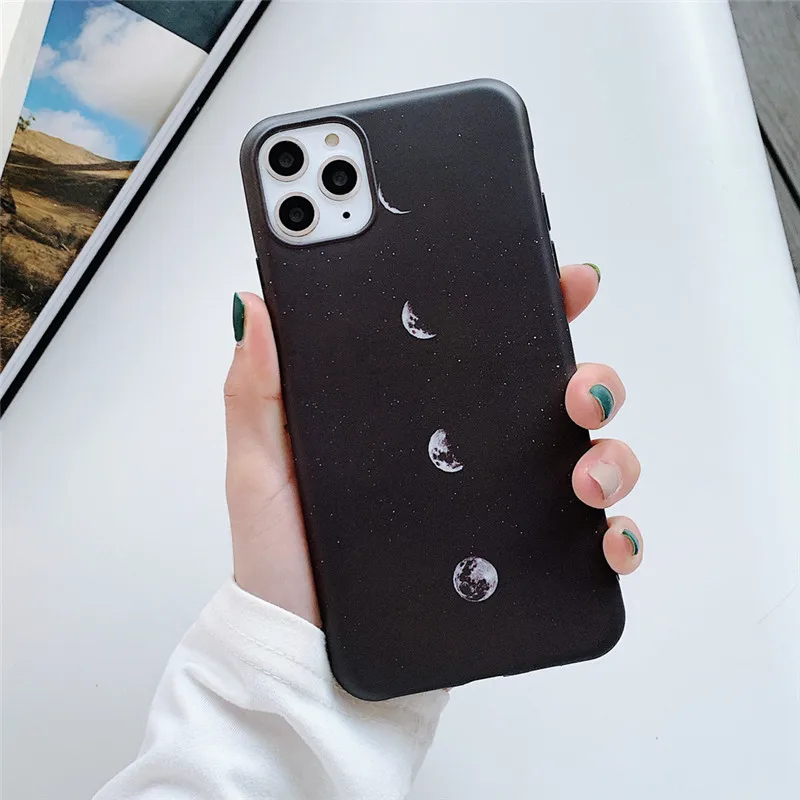 

Cute Flowers Anti-fall Soft Shell Protective Cover Phone Case Capa For iPhone 12 Mini 11 Pro XS Max XR X SE 2 2020 7 8 6 6S Plus