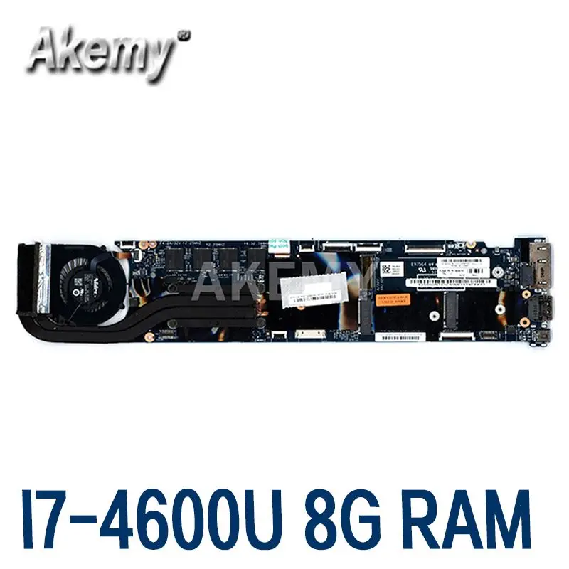 

Материнская плата для ноутбука Lenovo ThinkPad X1C X1 carbon I7-4600U 8G, материнская плата 00UP985 00HN757 00HN758 00HN770 12298-2 48. 4ly06. 021
