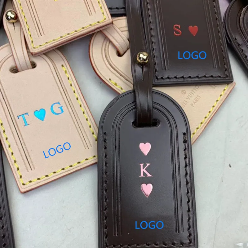 Модные брендовые аксессуары для путешествий изящная бирка багажа