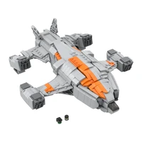 1171pcs moc 68713 1250 chieftain space wars sci fi warships diy moc building blocks kits licensed designed by therealbeef1213