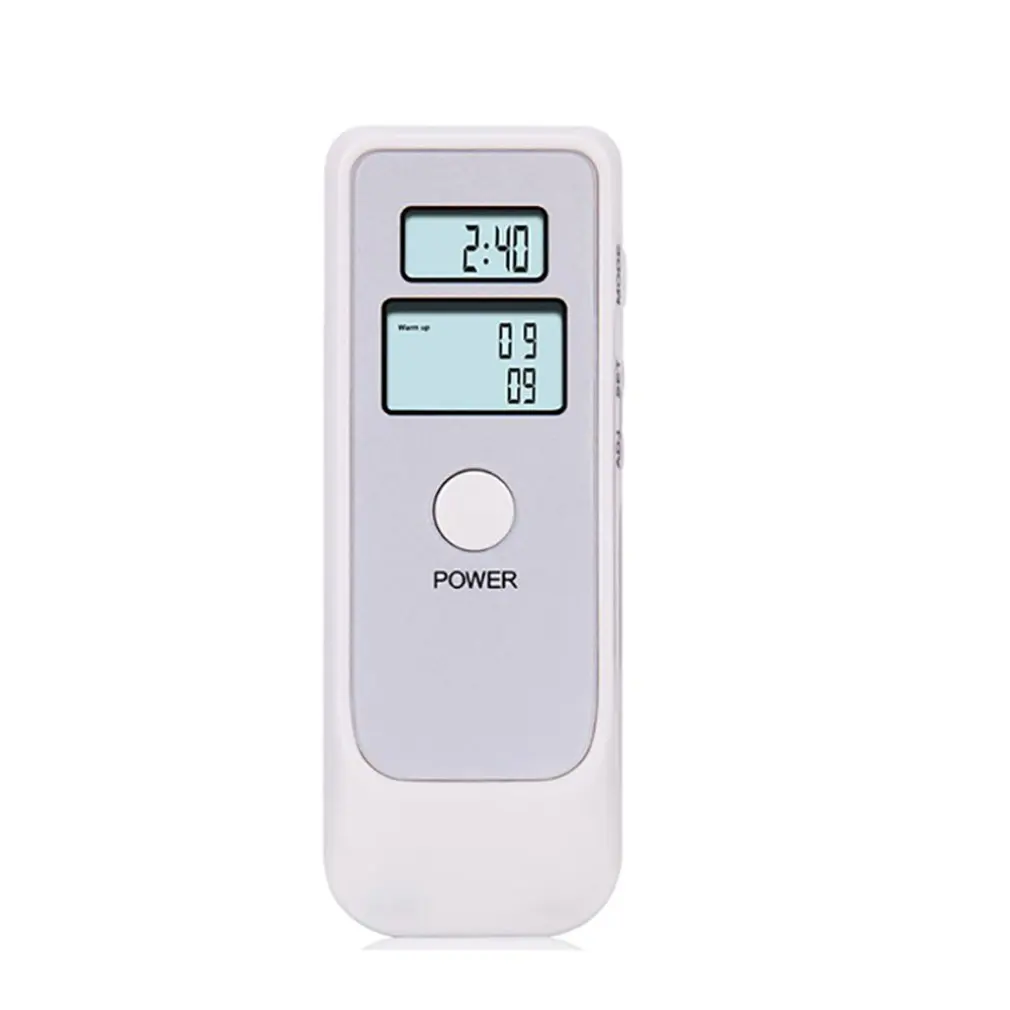 

Portable Alcohol Detector Handheld Dual LCD Display Digital Alcohol Tester Professional Breathalyzer Drunk Driving