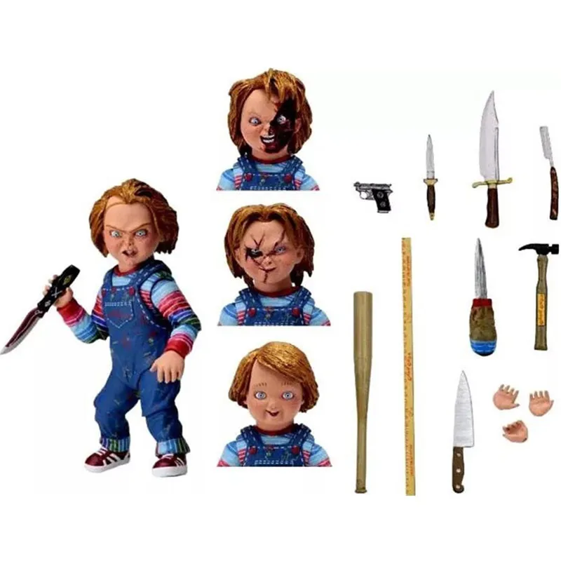 

NECA Action Figure Ghost Baby Resurrection 10cm Color Box Model Doll Movable Deluxe Toy Collection Gift