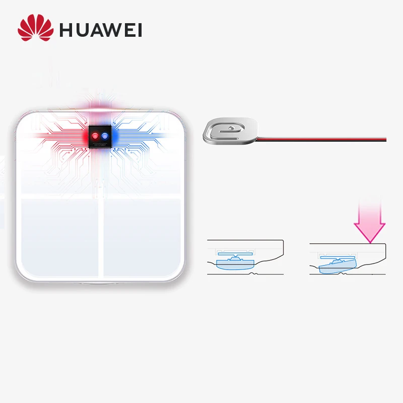 Оригинальные умные весы HUAWEI для определения жира с Bluetooth 4 1 индекса массы тела и