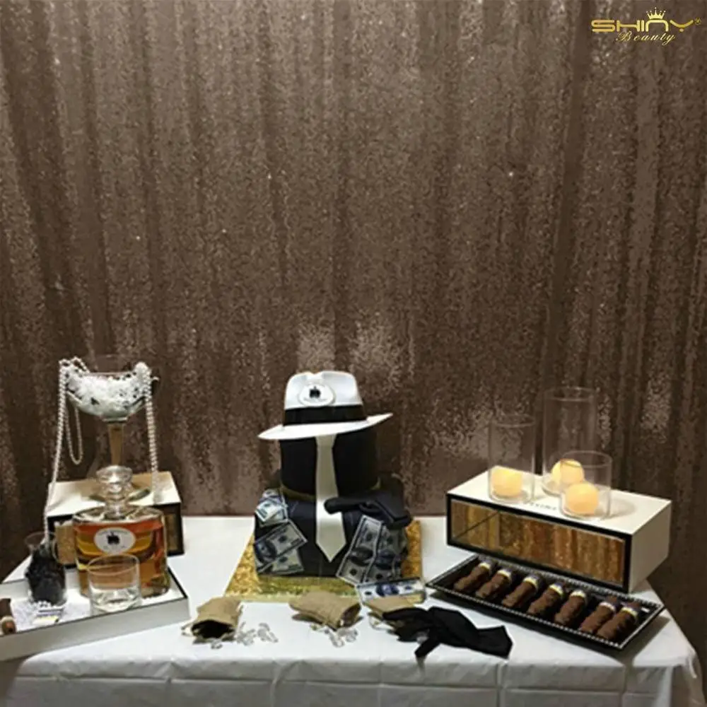 Shinybauty фон на день рождения шоколадный цвет блесток Выпускной Фотофон стенд