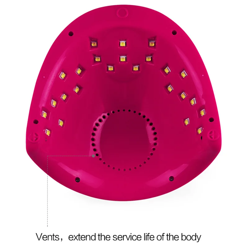 

XZMUV F1 Nail Art Lamp 72W UV LED Nail Art Tool Drying Glue For curing glue Nail polish after nail polish with smart sensor