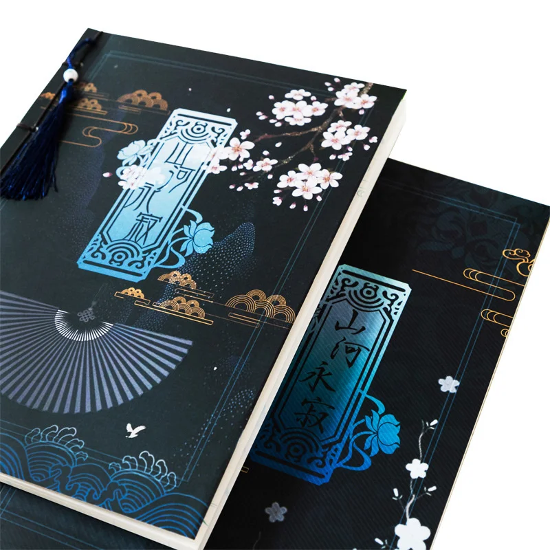 

Chinese Style Starry sky Notebook 2021 Calendar Hand Grand book Schema Planning Retro