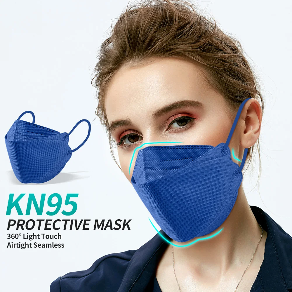 FFP2 маска CE KN95 Mascarillas FPP2 одобренная для взрослых защитная лица многоразовый