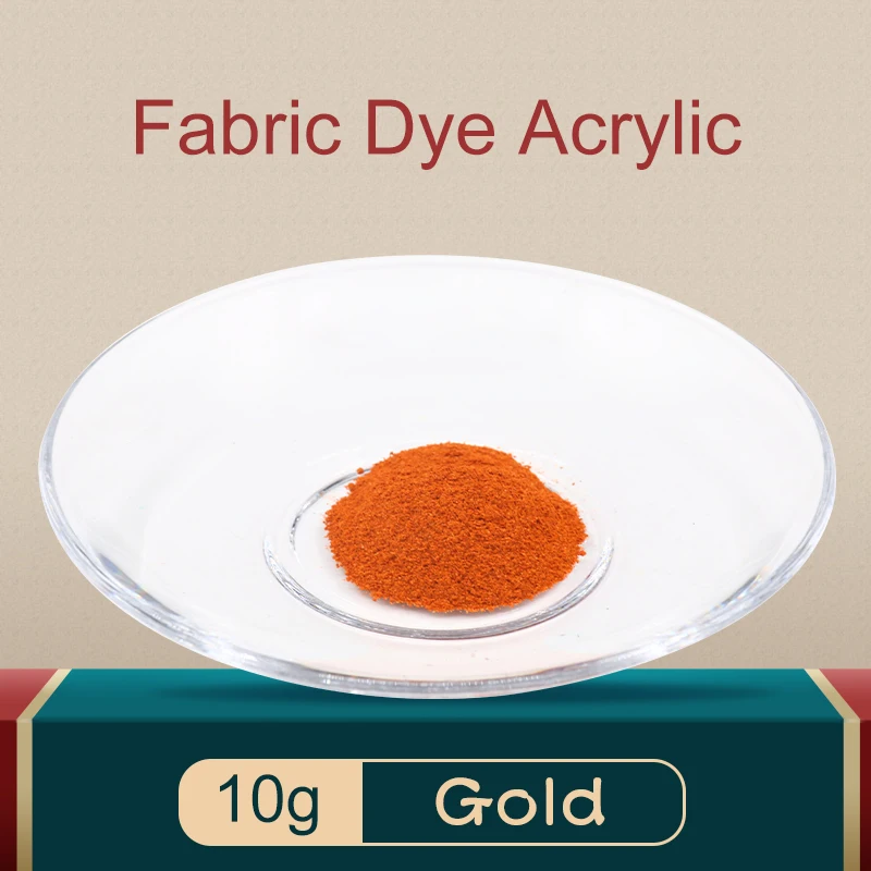 10 г золотая ткань окрашивание акриловая краска порошок для текстильной одежды