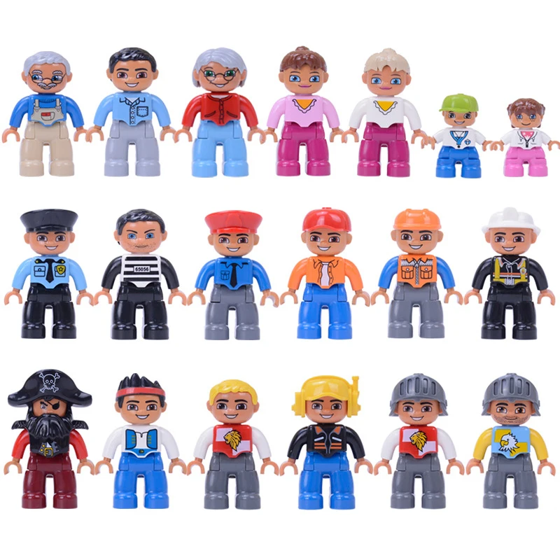 1 шт. фигурки блоки совместимы с большой животных строительный блок доктор