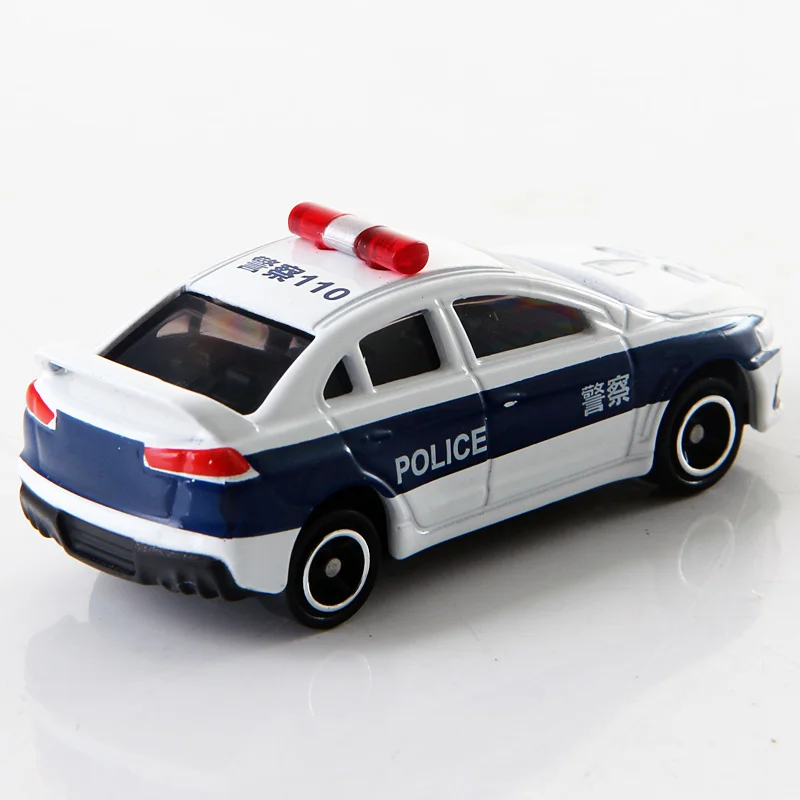 S10 Такара томика CN-04 Mitsubishi Lancer Evolution Patrol полицейский автомобиль 1/64 металлический литой автомобиль модель автомобиля