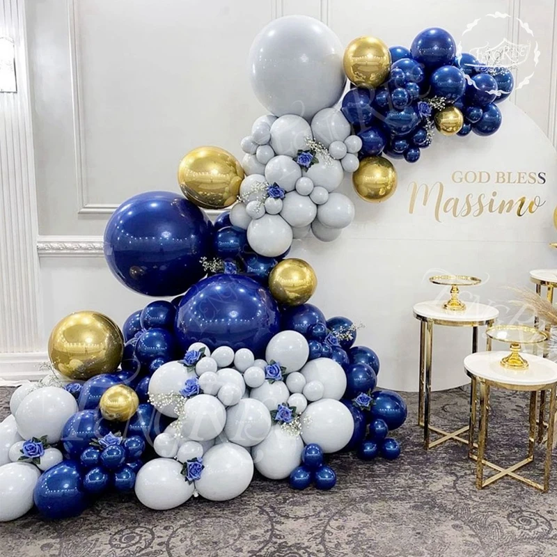 Kit de guirnalda de globos en colores Pastel, decoraci&oacute;n de cumplea&ntilde;os, arco de globos de Metal para Baby Shower, novia, bodas-5