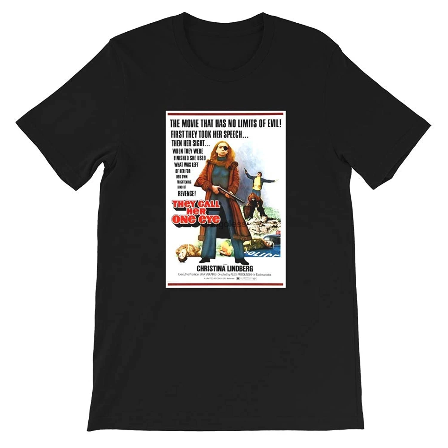 Футболка унисекс с надписью они называют ее один глаз Кристина-Линдберг хот-дог