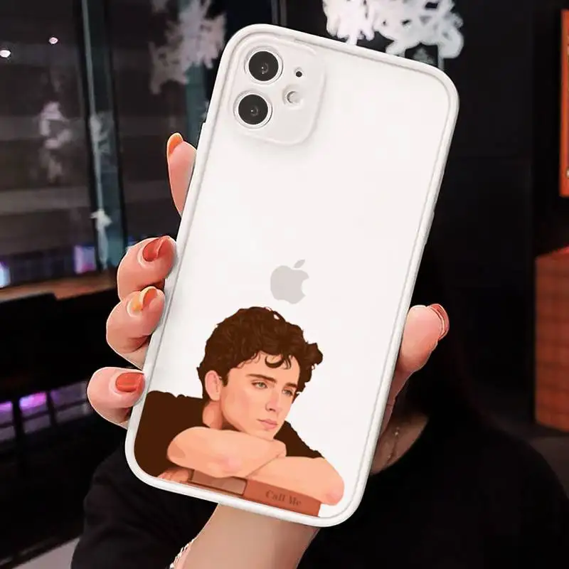 

Movie Call Me by Your Name Phone Case matte transparent For iphone 7 8 11 12 plus mini x xs xr pro max cover