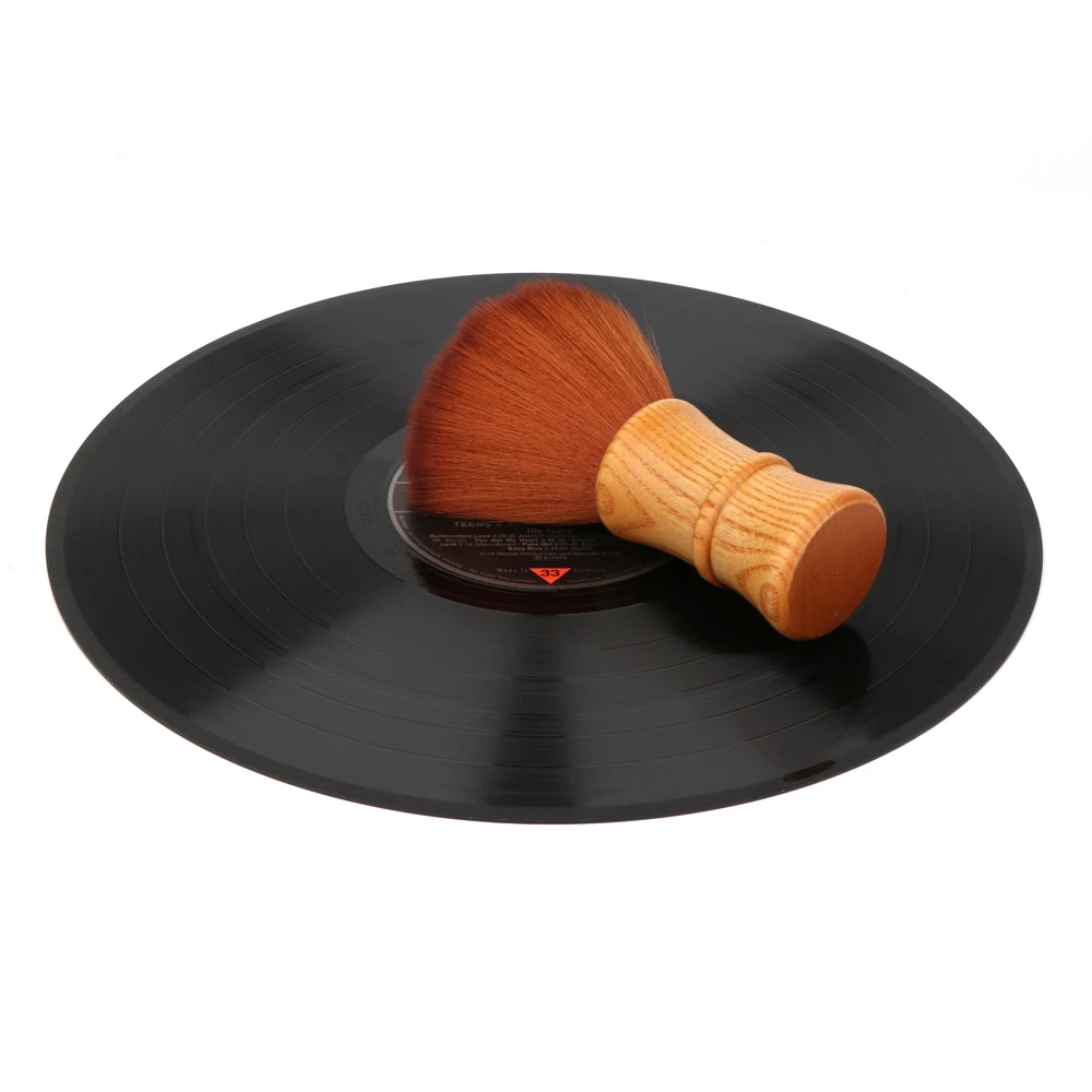 High quality one piece Record & Stylus Dust Brush Soft Album Cleaner Anti-Static Vinyl LP Cleaning | Электроника