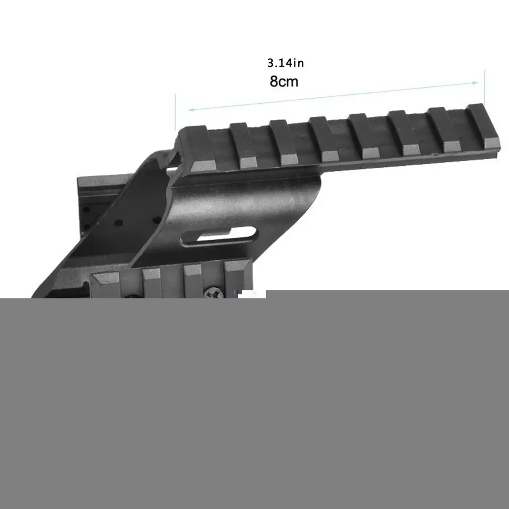 

F023 Universal Tactical Aeg Pistol Plastic Polymer Base Quad Rail Picatinny Laser Sight Lighting Mount Scope Plastic