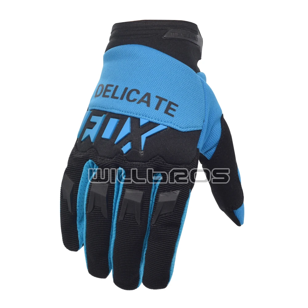 

Delicate Fox Air Mesh Cycling Race Gloves Motorbike Motorcycle Downhill Bike Offroad Men's Riding Gloves