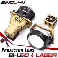 sinolyn bi led lenses laser projector led car lamps 68w 11190lm 3 inch lenses in headlight hella 3r g5 bracket led light tuning
