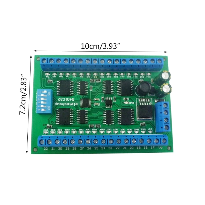 

DIN35 C45, 12 , 24 , 32 , RS485, Modbus RTU ULN2803A