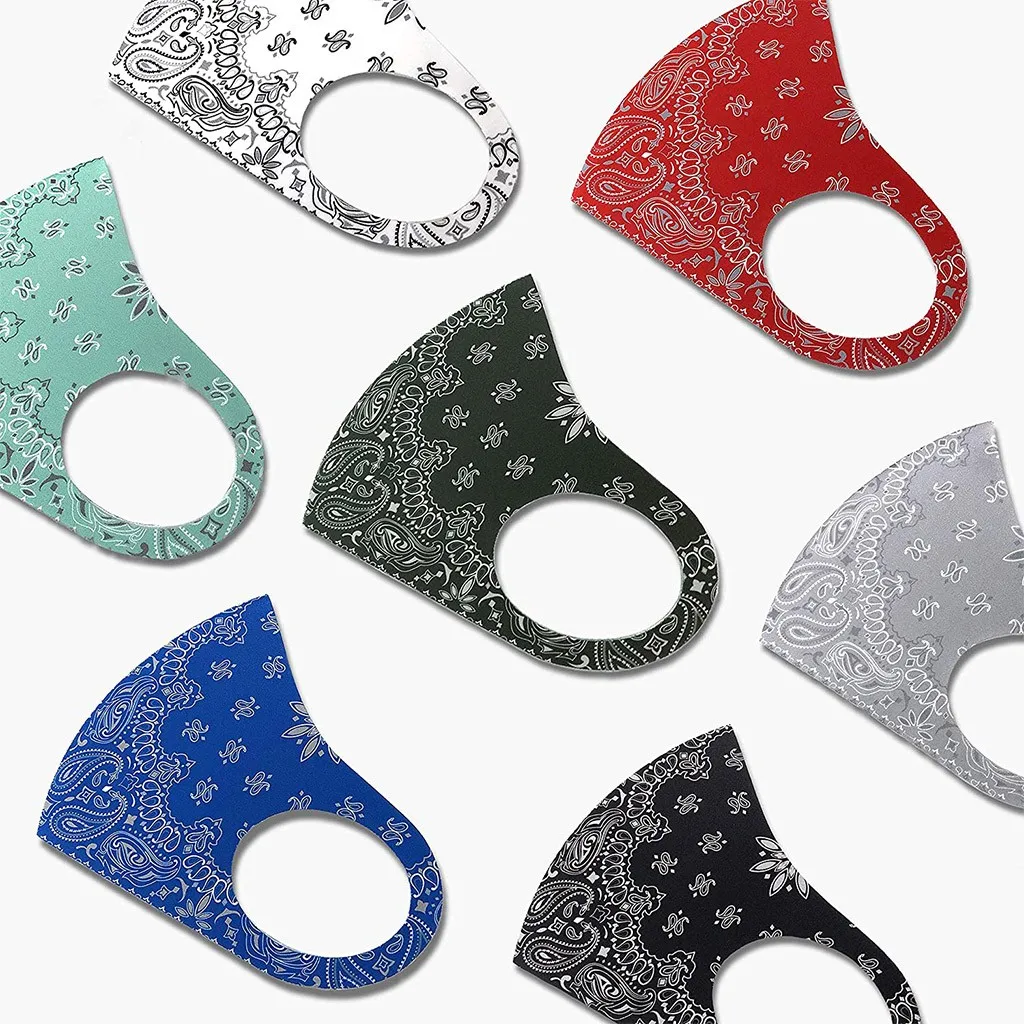 4 шт. маски для лица с рождественским принтом мужчин и женщин|Женские маски| |