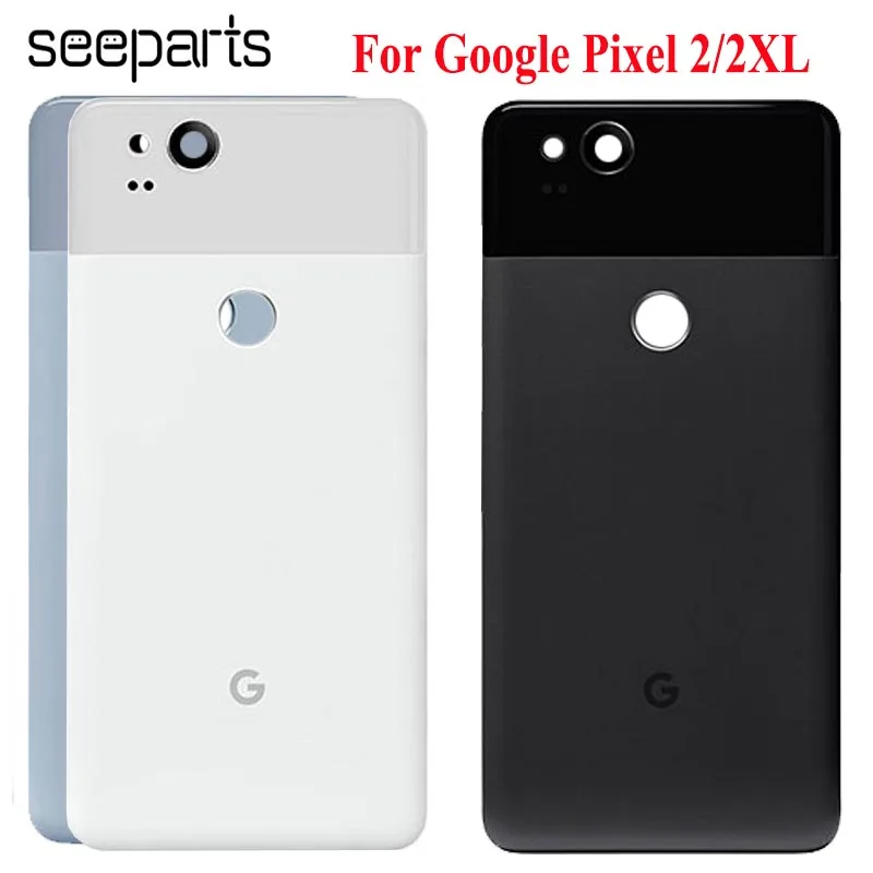 Для 6," Google Pixel 2 XL Батарея крышка задней стороны специально для Корпус задний Чехол для 5,0" Google Pixel 2 Батарея двери Запчасти для авто