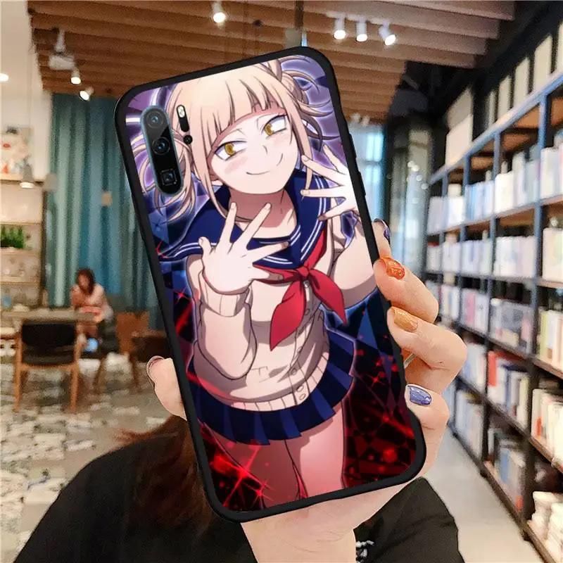 

toga himiko my hero academia anime Phone Case For Huawei honor Mate P 9 10 20 30 40 Pro 10i 7 8 a x Lite nova 5t Silicone Cover