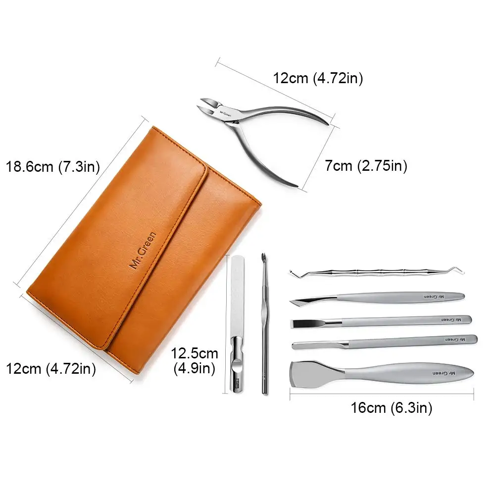 MR.GREEN педикюрный набор машинки для стрижки ногтей Нержавеющая сталь