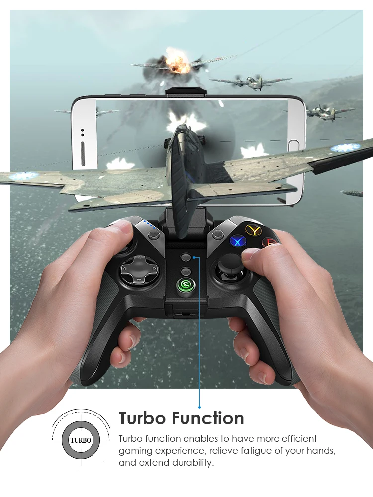 GameSir G4 Bluetooth USB проводной контроллер для Android смартфон ТВ коробка планшет VR игры, для Windows PC( из CN, US, ES