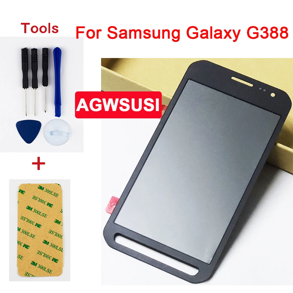 100% тест для Samsung Galaxy Xcover 3 G388 SM G388F Полный ЖК дисплей Панель модуль стекло +
