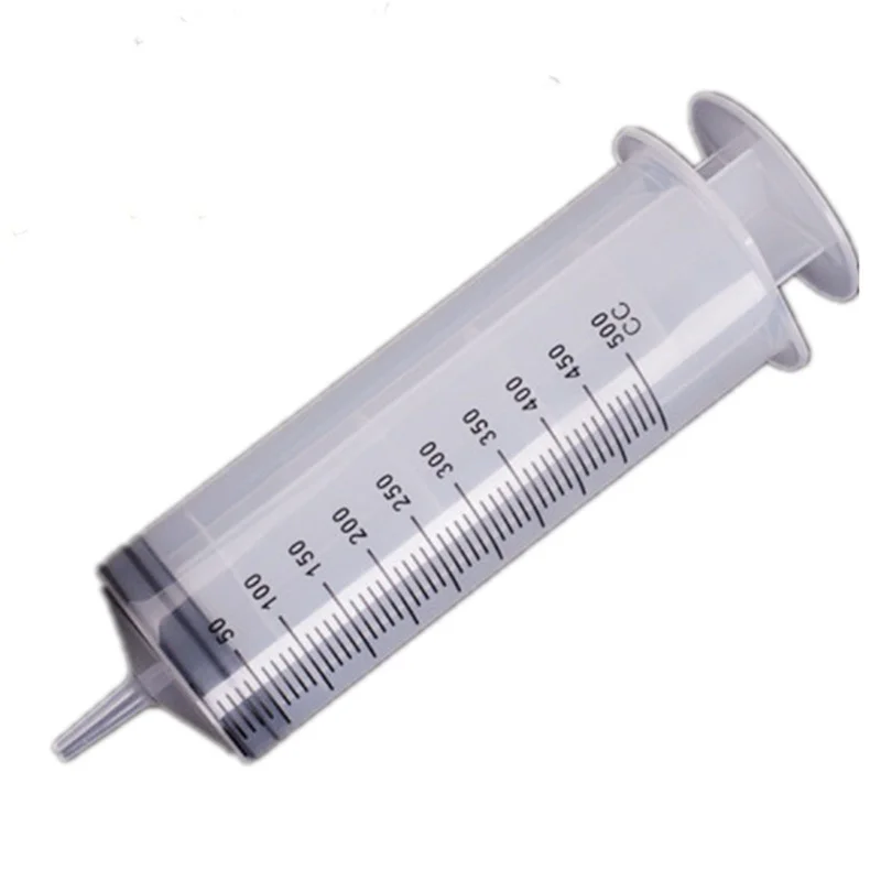 syringe 500 ml Large Capacity Syringe Reusable Pump Measuring With 1m Tube Feeding Ink|Кормление собаки| |