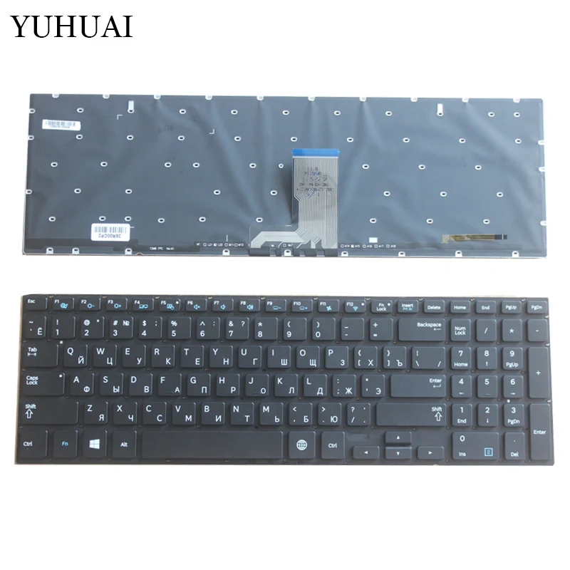 

Russian Laptop Keyboard for Samsung NP880Z5E NP870Z5E NP770Z5E NP780Z5E 670Z5 670Z5E RU Backlit Keyboard Layout