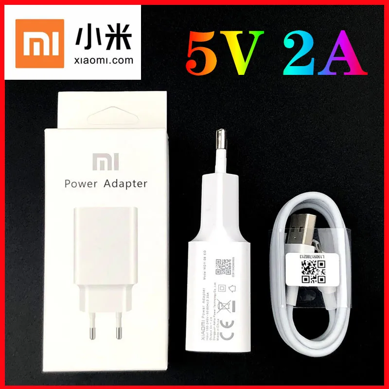 Оригинальное зарядное устройство Xiaomi 10 Вт настенный дорожный зарядный адаптер