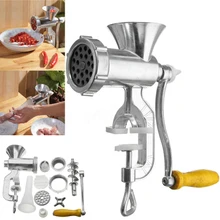Manual Meat Grinder Sausage Noodle Dishes Handheld Making Gadgets Stainless Steel Mincer Pasta Maker Home Kitchen Cooking Tools