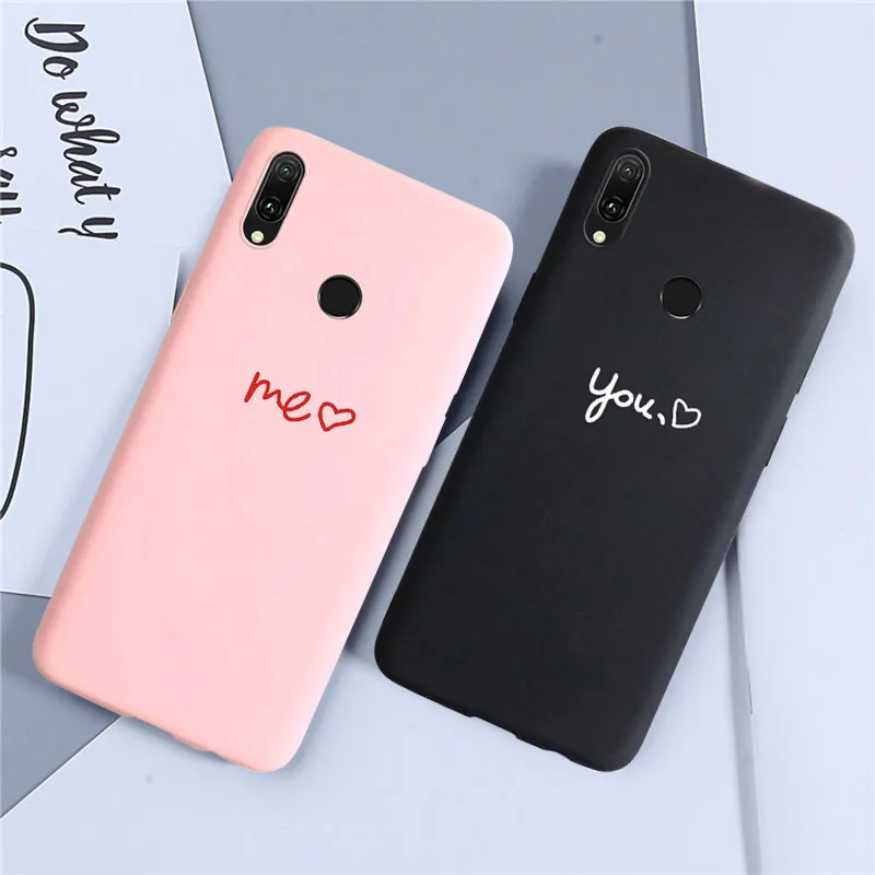 Мягкий чехол Love Heart для Huawei Y9 2019 Y6 Y5 Prime 2018 P20 P9 P10 Mate 10 Lite Honor 9 7C 7A Pro 8X 8C P Smart Z чехлы |