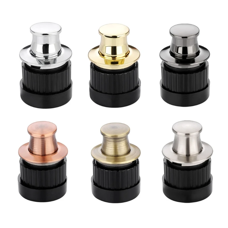 

Zinc Alloy Drawer Pulls Hidden Embedded Dresser Wardrobe Knobs Kitchen Drawer Spring Handles Furniture Handle Hardware