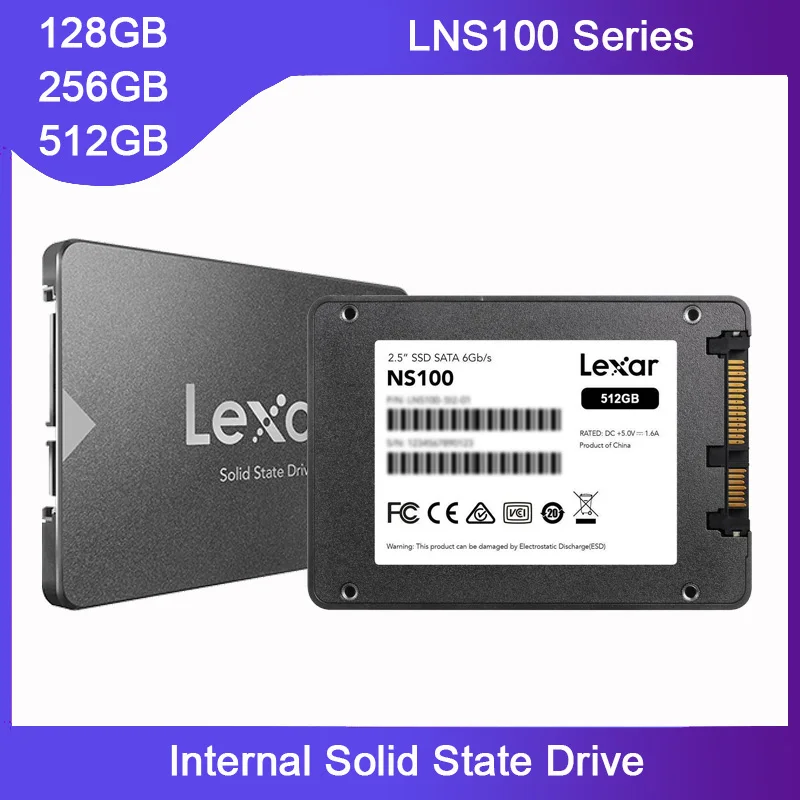 Оригинальный жесткий диск Lexar 512GB SSD 128GB 256GB sata3 iii 1 ТБ 2 5 &quotс адаптером 3 0 Корпус HD